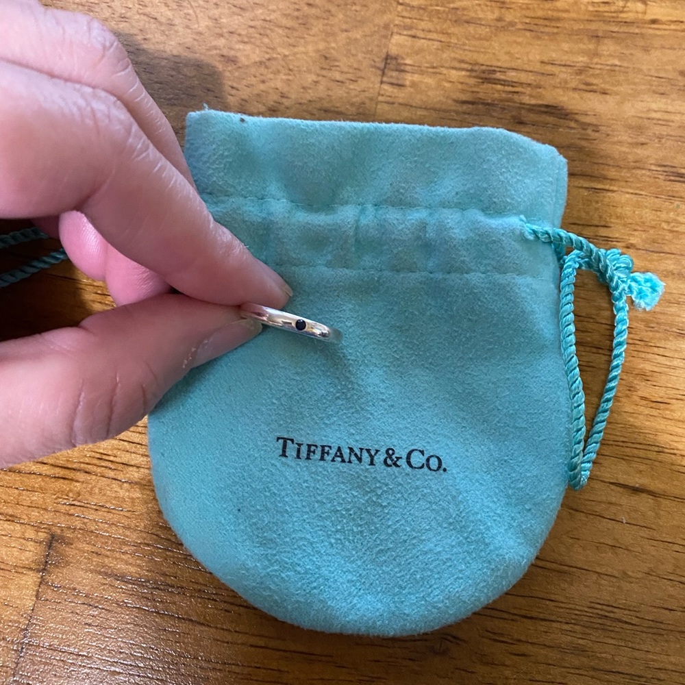 Tiffany’s Elsa Peretti sapphire band